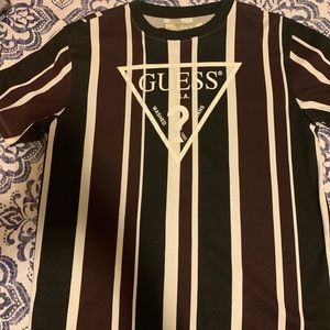 Guess Burgundy stripes